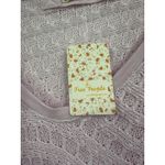 Free People  Sweater Womens Thien's Dolman‎ Sleeve Pink V- Neck Size Medium Photo 3