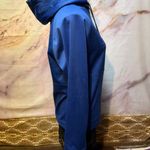 Reebok  Blue Hooded Sweatshirt with Zipper Photo 2