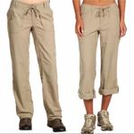 The North Face  Horizon Tempest Roll Up Hiking Pants Tan Khaki Women’s Size‎ 12 Photo 1