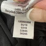 INC Contrast Piping Halter Jumpsuit Black White Stripe Straight Leg Large Chic Photo 14