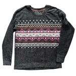 Cuddl Duds Women's  Knit Long Sleeve Pajama Top Photo 4