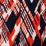 Connected Apparel Red, white & navy sleeveless dress. Photo 4