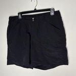 Bimini Bay Outfitters Ltd Shorts Womens Size 10 Black Nylon High Rise 6" Inseam Photo 0