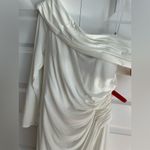 Mac Duggal Ruched Jersey Drop Shoulder Foldover Gown - NWT Photo 4