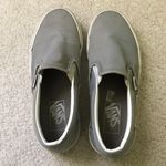 Vans Light Gray Slip-Ons Photo 0