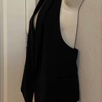 CAbi NWOT  racerback tuxedo vest. Sz M Photo 1
