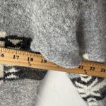 Source Unknown New‎ In Sweater Womens Small Gray Aztec Geometric Pullover Crewneck Soft Knit Photo 5