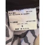 Iz Byer  California Animal-Print Surplice Top, Black/White, Size S, Made in USA Photo 4