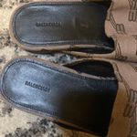 Balenciaga Cosy logo-jacquard canvas mules size 39 Photo 2