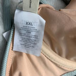 Madewell Second Wave Ribbed Underwire Bikini Top In Sage Mist Size US XXL Photo 9