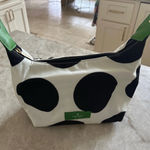 NWOT Designer Cosmetic Makeup Bag Pouch White Black Polka Dots Med NEW! Kate Spade Cosmetic / Makeup Bag / Pouch Photo 1