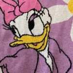 Disney Parks rare Daisy Duck Knit Sweater Purple Floral Pattern 2X heavy crew Photo 11