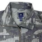 Gap  Camo Twill Utility Jacket Camouflaged Women’s Size Medium Photo 2