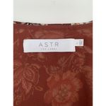 ASTR The Label Odette Cinnamon Brown Floral Bodysuit Large Photo 7