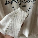 Sz XL Bristol Salty Vibes Crewneck Cream Pullover Sweater Stretch Photo 3