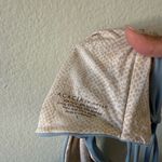 Acacia Swim Revolve Lumahai Bikini Top Baby Blue Snakeskin Size L Summer Vacay Size L Photo 3