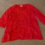 Saint Tropez West  linen blouse small Photo 0