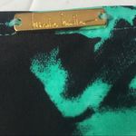 Nicole Miller Floral High Waisted Bikini Bottoms Green White Size 8 Tropical New Photo 3