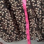 NEW O.P.T. Lenon Floral Midi Dress 8 Brown Photo 12