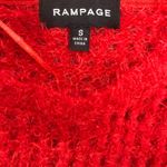 Rampage , small, red great Valentines Day sweater, pit to pit is 17, length is 22 Photo 3