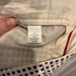 Banana Republic  Womens Dress‎ Pants 10 White Blue Straight Pockets Flat Front Photo 8