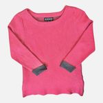 Nanette Lepore  Womens Small Rouge Pink/Brick Red Wool Blend Pullover Sweater​​ Photo 8
