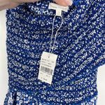 Poupette St. Barth NWT Soledad Mini Dress Smocking Blue Antibes Size Medium Photo 6