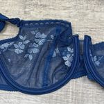 Chantelle  Womens Size‎ 34D Intuition Demi Undewire Bra Blue Photo 7