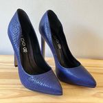 ALDO  |Blue Textured Heels Elegant Stiletto Design sz 6 Photo 0