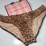 Victoria's Secret NewVictorias Secret Nwt Leopard Ruched Back Sexy Cheeky Swim Bikini Bottom … Photo 4