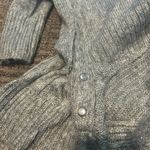 Christopher & Banks Long Sleeve Top Greychunky knit turtleneck sweater XL Photo 5