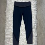 Athleta Navy Elevation Powervita 7/8 Leggings Photo 4