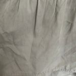 ZARA Light Gray Tiered Mini Dress Size Large Photo 5