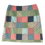 Vineyard Vines Multi Print Patchwork Cotton Skirt Size 4 Photo 4