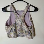 Athleta Conscious Train Crop Bra A-C Dynamic Leopard Grey Size Medium Photo 1