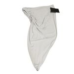 Norma Kamali  Diana Bra Top Oyster Asymmetrical NWT XS Neutral Minimalist Photo 3