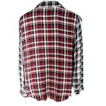 Catherine Malandrino  raw hem button down Photo 4