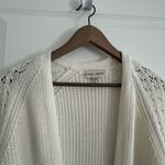 Knox Rose  Chunky Knit Cardigan Cream Size L Photo 1