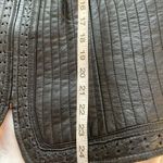 Peter Nygard Nygard Collection Black Leather Jacket sz L Photo 8