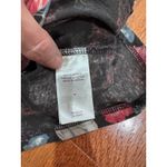 Lucky Brand Womens Floral Print Short Sleeve T Shirt Top M Black Pink Blue Photo 2