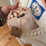 Earthbound Trading Co Crochet Lace Long Sleeve Top Photo 2