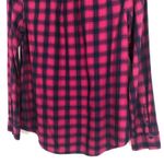 st. john's bay Long Sleeve Button Down Plaid Women's Shirt Siz Photo 6