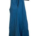 Arket Teal Blue Halter Trapeze Dress Size XS Photo 0