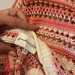 Knitted beach coverup Pink Photo 1