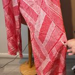 Maeve  by Anthropologie red and White Patterned top and pants set NWT Photo 5