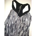 prAna New Womens NWT Rainblur Shauna Dress Bra M Black White Tank Work Casual Photo 3