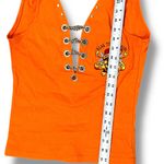 Biker Design Shore Wildwood New Jersey 2009 Tank Top Sz L Tight Fit Orange Size L Photo 4