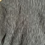 ZARA NWT  black crinkle square neck long sleeve bodysuit Photo 11