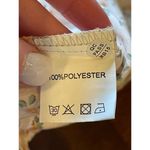 Kojooin Ivory And Orange Floral Print V Neck Tiered Hem‎ Maxi Dress Size 2XL Photo 8