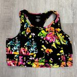 Torrid Black Lola Floral Sports Bra & Capri Leggings Set - Size 22/24 (3) Photo 3